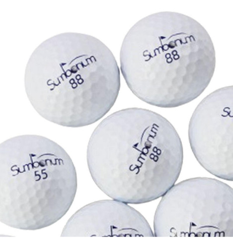 12 Pelotas De Golf Para Práctica De Competición, Pelotas