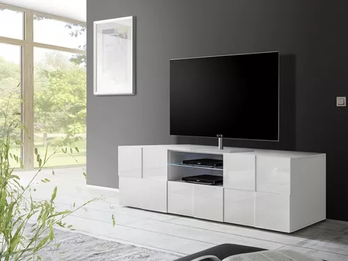 Mueble Tv Ref: Calisto De 180 Cm Madera Lacada Poliuretano