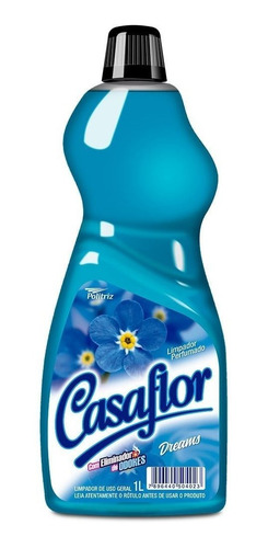 Limpador Perfumado Casaflor Dreams 1l - Embalagem Com 12 Uni