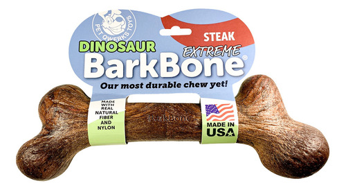 Brinquedo Pet Qwerks Dinosaur Barkbone Extreme Steak X X L