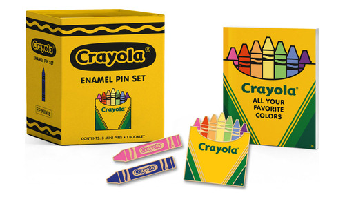 Libro Crayola Enamel Pin Set - Crayola Llc