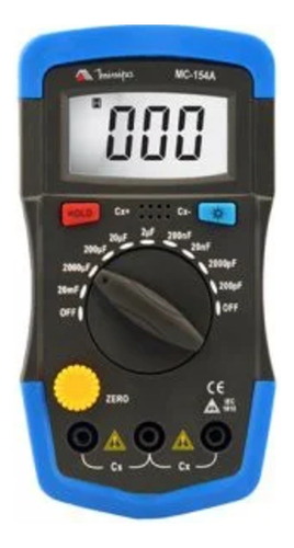 Capacimetro Digital Mc-154a Minipa