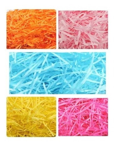 Imagen 1 de 1 de Paja Para Canastos De Pascua Relleno De Viruta De Papel