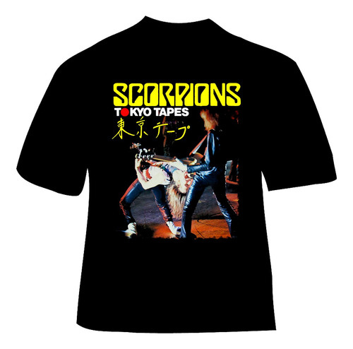 Polera Scorpions - Ver 10 - Live Tokyo