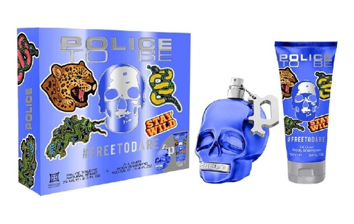 Police To Be Free To Dare Man Edt 75 Ml + Sh 100 Ml 