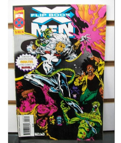 X-men Flip Book 28 Editorial Marvel Mexico Intermex