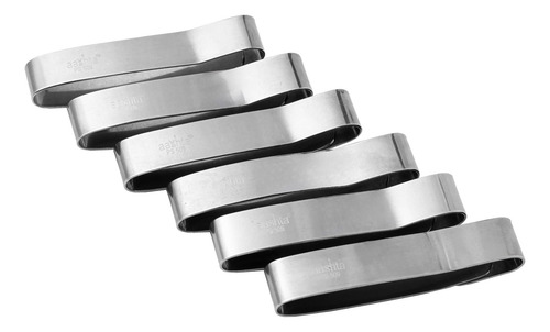Clip Metalico Sujeta Capa De Corte Aashta 6 Pz