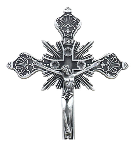 Crucifijo De Pie Escultura Estatuilla Mesa Cruz Para Mesa