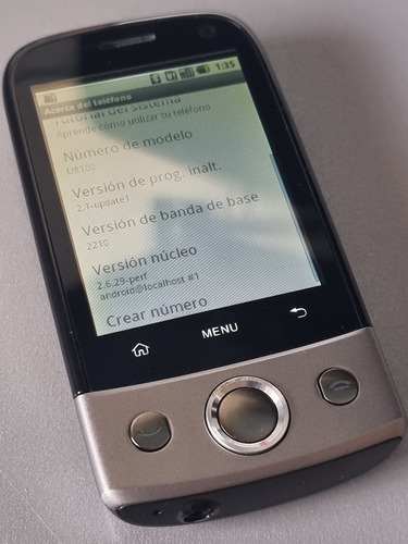 Celular Huawei U8100 Plateado (Usado)