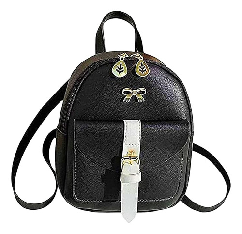 Bolso De Mujer Monedero Mochila Con Cremallera De Hombro 