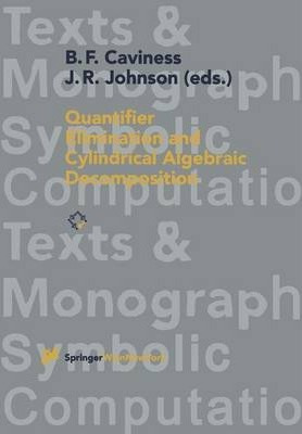 Libro Quantifier Elimination And Cylindrical Algebraic De...