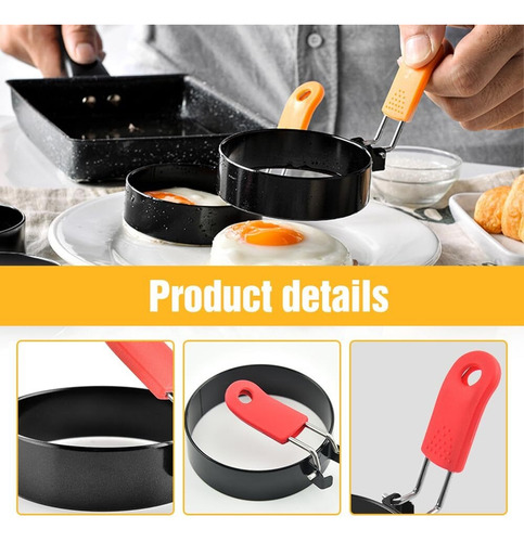 Anillos Para Freir Huevos, 2pcs Egg Rings For Frying Anillo