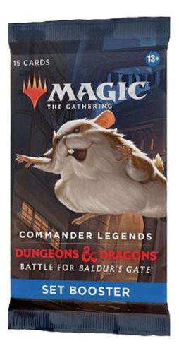 Magic Tg Commander Legends D&d - Set Booster En Ingles