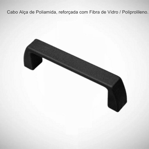 Imagem 1 de 3 de Par De Alça Para Perfil De Alumínio V-slot 108x20x37