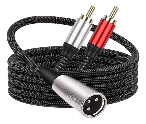Cable Xlr A Rca Canon A Rsa 3m Alta Calidad