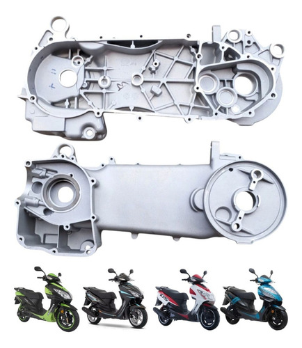 Monoblock Izquierdo Completo Para Motoneta Ds150 Trn150