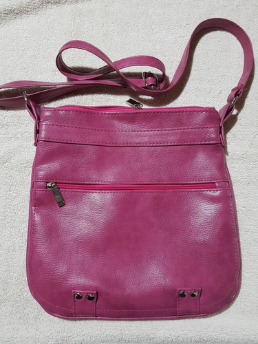 Cartera Morral Color Fucsia  