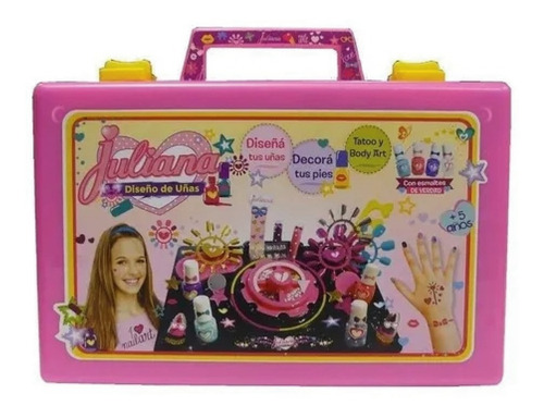 Imagen 2 de 7 de Valija Juliana Diseño De Uñas Grande Manicura Art 012