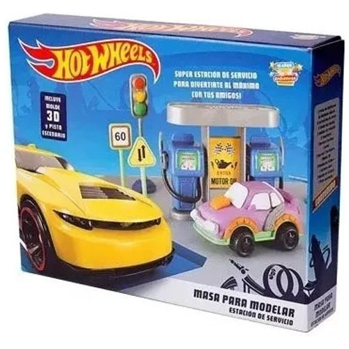 Hot Wheels Juego De Masa Estacion De Servicio