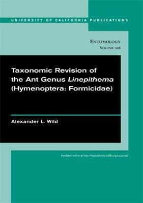 Libro Taxonomic Revision Of The Ant Genus Linepithema (hy...