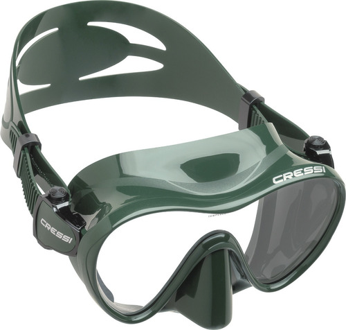 Visor Cressi F1 Frameless Buceo/ Snorkeling !! Color Verde