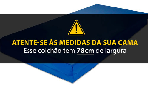 Colchão Hospitalar Impermeável Kit C/30 Espuma D33 78x188