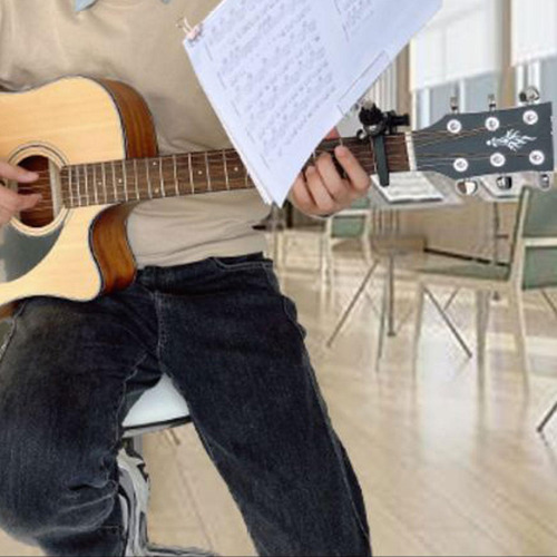 Partido De Guitarra Soporte De Nota De Música De Guitarra No