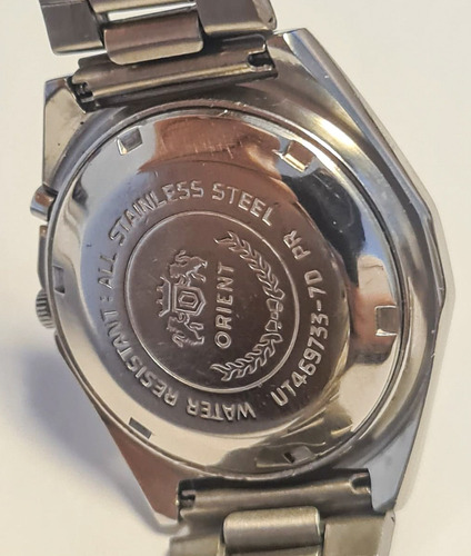 Relógio Orient, Antigo, Automatic, Funcionando, Usado. 757 Verde (Usado)