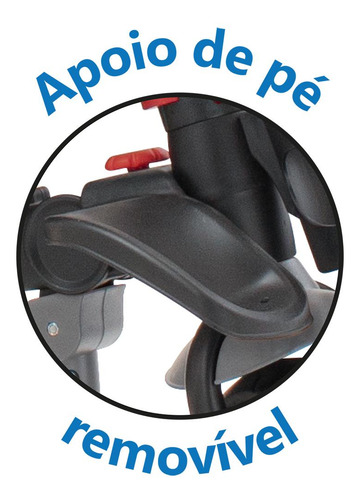 Triciclo Smart Fases - Dobrável Reclinável E Reversível