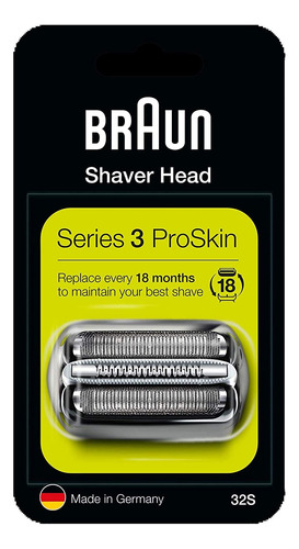 Braun 32s Series 3 Repuesto Afeitadora 2 Unidades