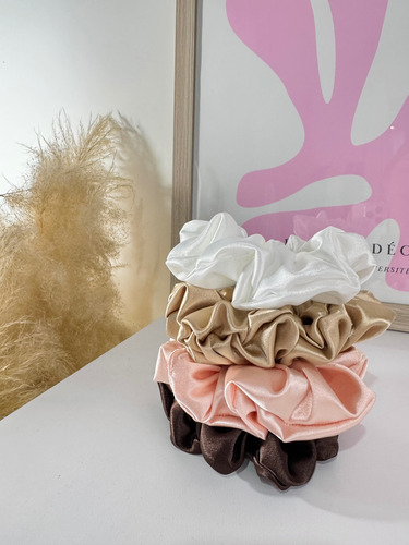 Scrunchies Accesorios Para Cabello Ligas