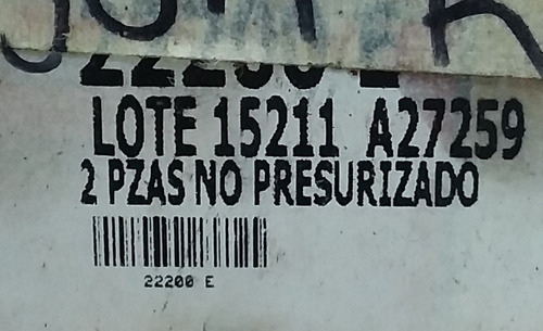 Amortiguador Gm Wagon R 01- 04 (trasero) 22200