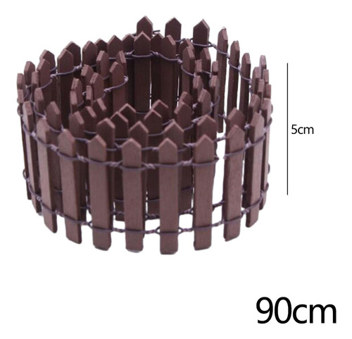 4 Cercas De Jardim De Fadas Em Miniatura, Pacote Com 4 Peças