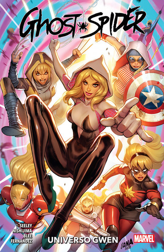 100% Marvel Ghost Spider 5. Universo Gwen, De Jodi Nishijima. Editorial Panini Comics En Español