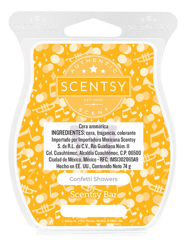Paquete 5 Ceras Aromáticas Scentsy Varios Aromas