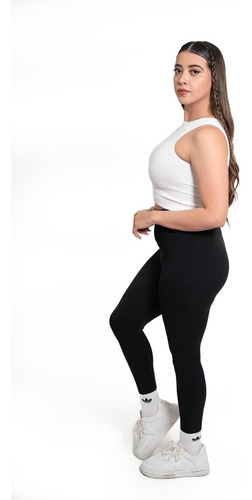 Conjunto Deportivo Leggins + Blusa 2 Piezas Licra Mujer Dama