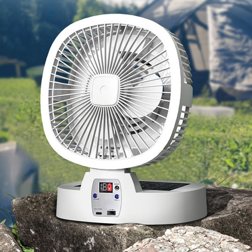 Ventilador Para Acampar Al Aire Libre, Ventilador 10000mah