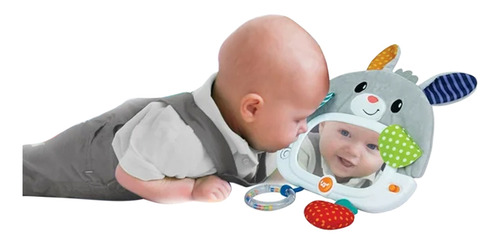 Móvil Espejo Musical Interactivo P/cuna Coche De Bebé Set Ju