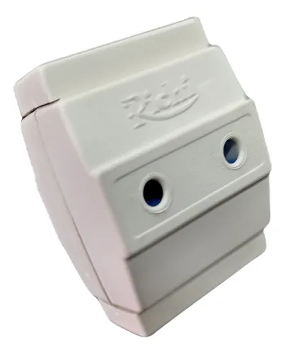 Triple Enchufe Richi Adaptador Macho Chata A 2 Redondas X 5u