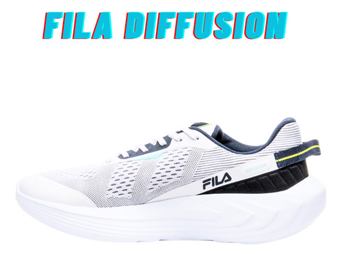 Tênis Diffusion Fila Masculino Corrida Confortável Macio