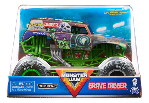 True Metal Grave Digger Monster Jam 1:24