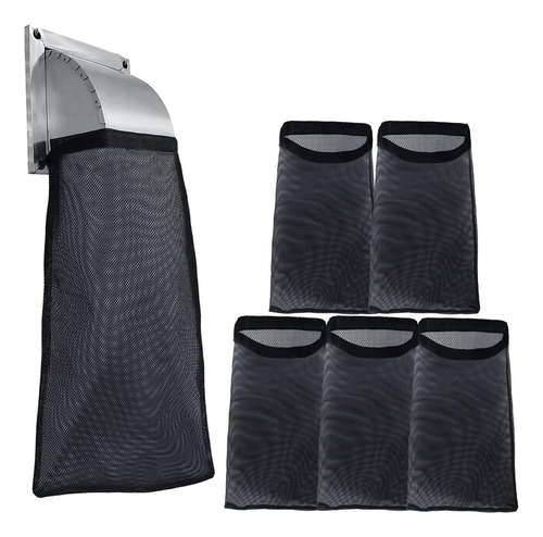 Paquete De 6 Bolsas De Pelusa Con Ventilación Para Secadora,