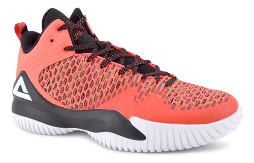 Zapatilla Peak Lou Williams Streetball Master Naranja Fluor