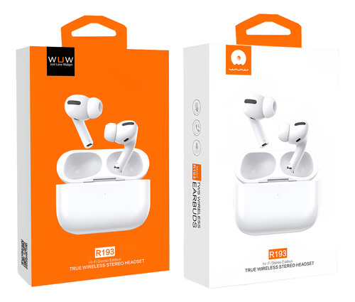 Auricular Stereo In Ear Wuw R193 Tws Bluetooth Wireless