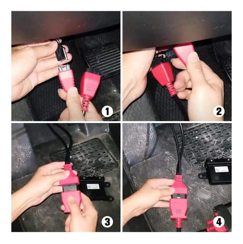 Conector Autel 12+8 Para Cable Obd De Programación Chrysler