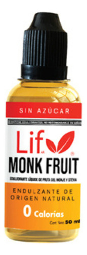 Monk Fruit Líquida Lif 50ml