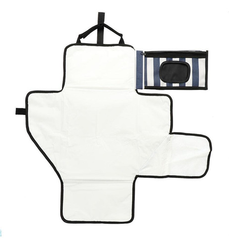 SODIAL Estera De Cambio De Pa?ales Pa?al De Viaje Compacto Lavable Plegable Port/áTil Para Beb/é Alfombrilla Impermeable Para Beb/é Estera De Juego De Cambio Cuidado Del Beb/é Verde