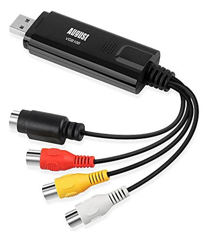 Tarjeta De Captura De Video Externa Usb August Vgb100 -