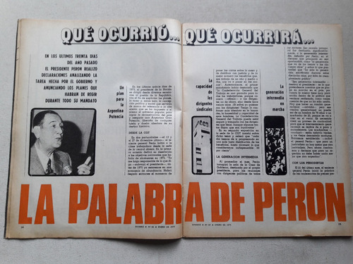 Revista Dinamis Nº 64 Enero 1974 - Plan Trienal (Usado)