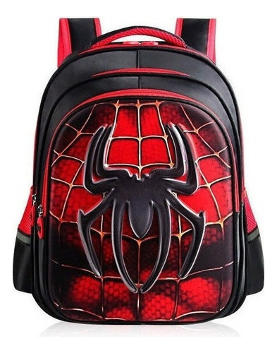 Mochila De Dibujos Animados Para Niños 3d Spiderman Batman